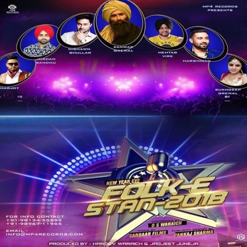 Download Ghaint Jattiyan Sandy Bhullar mp3 song, Folk E Stan 2018 Sandy Bhullar full album download