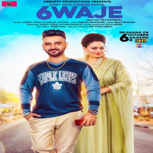 Download 6 Waje Honey Johal, Gurlej Akhtar mp3 song, 6 Waje Honey Johal, Gurlej Akhtar full album download