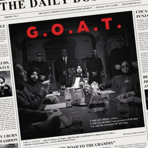 Download Akh Laal Jatt Di Diljit Dosanjh mp3 song, G.O.A.T. Diljit Dosanjh full album download