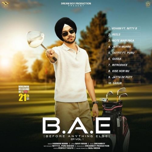 Download Veham Harman Mann, Nitty B mp3 song, B.A.E Harman Mann, Nitty B full album download